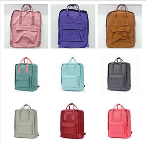 Wholesale camping backpack khaki for sale - Group buy 2022 Hot Sell Swedish Fox bags Classic Backpack Kids And Women Fashion Style Design Bag Junior High School Canvas