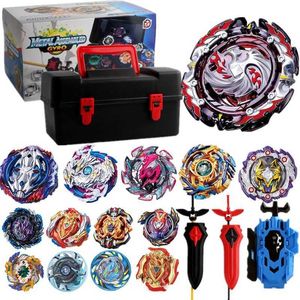 Set Başlatıcıları Beyblade Oyuncaklar B-131 B-122 B-130 TOUGIE Metal Tanrı Patlama İplik Top Bey Bıçak Bıçakları Oyuncak Bay Blade Blads X0528