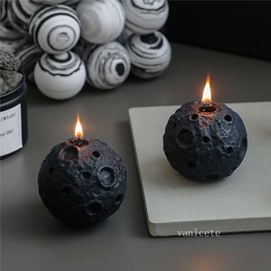 Mond Duft Kerze handgefertigtes Sojabohnenwachs für Wohnkulturpo Requisiten Diy Kerzengeburtstagsgeschenk Souvenir ZC691