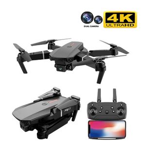 E88 Pro Drone 4k HD Câmera Dupla Posicionamento Visual 1080P WiFi Fpv Drone Preservação de Altura Rc Quadcopter Drone