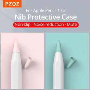 8pcs Protective Case For Apple Pencil 1 2st Pen Point Stylus Penpoint Cover Silicone Protector Case For Apple Pencil2 Case