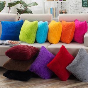 pillows Party Supplies Fashion creative office pillow Plush solid color cushion pillow