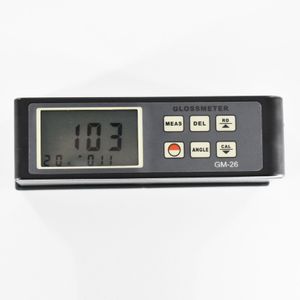 20 ° / 60 ° Parlatıcı Ölçer GM-26 20 60 Çok açılı Parlak Metre Taşınabilir Test Cihazı Glossmeter Boya Parlaklık Ölçer