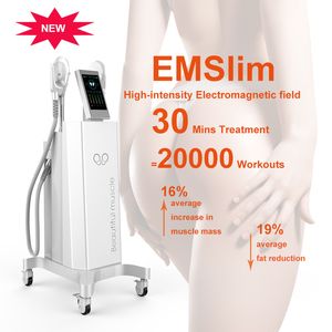 O mais novo produto EMT EmSlim emagrecimento de corpo moldando máquina muscular eletromagnética ems gordura dissolver 2 anos de garantia