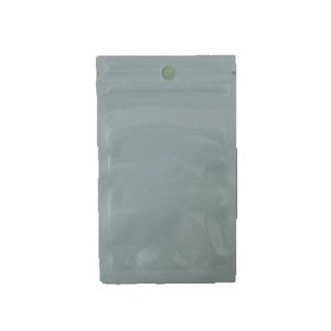 Белый + прозрачный пластиковый упаковочный мешок для уплотнения на молнии на молнии на молнии на молнии пакеты на молнии