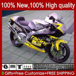 +Panzerabdeckung für Aprilia RSV RS 250 RS250 RSV250 RS-250 RR RSV250RR 98-03 BODE 23NO.122 RS250R 98 99 00 2001 2002 2003 RSV-250 Light Yellow 1999 2000 01 02 03 Fairing Kit Kit Kit Kit