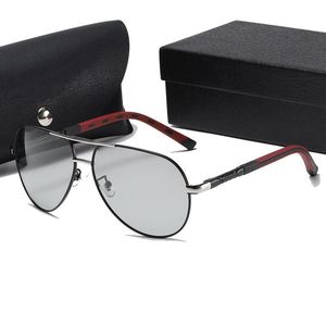 Shopshipping Top Quality Polarized Lens Pilot Мода Солнцезащитные очки для мужчин и женщин Дизайнер Бренд Винтаж Спорт Солнцезащитные Очки с коробкой A-16