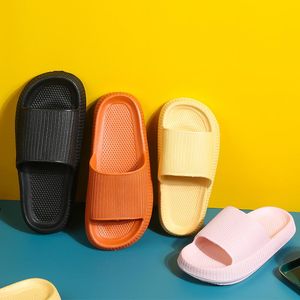 Wholesale ladies eva slipper resale online - Slippers Women Summer Beach Eva Soft Sole Slide Sandals Leisure Men Ladies Indoor Bathroom Anti slip Shoes