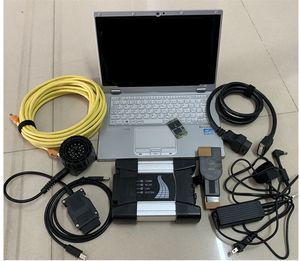 BMW ICOM için 2024.03V CF-Ax2 dizüstü bilgisayarda 1 TB SSD ile Sonraki Tarayıcı Tam Set ICOM Teşhis Aracı