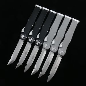 Wholesale microtech tactical resale online - Microtech HALO VI Automatic knife D2 Blade Pull tail T6Aviation aluminum alloy Camping survival knife Tactical knives Outdoor EDC Tool