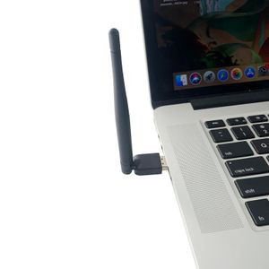 MT7601 USB 150 Mbps LAN Adaptörü Dizüstü Dijital Uydu Alıcısı Için Wi-Fi Anten