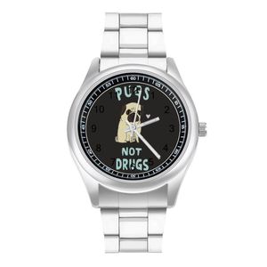 Armbandsur Pug Quartz Watch Design Fancy Wrist Rostless High Class Spring Lady Wristwatch