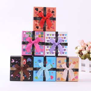 사각형 시계 상자 웨딩 데이트 쥬얼리 선물 케이스 섬세 한 단단한 컬러 포장 상자 도매
