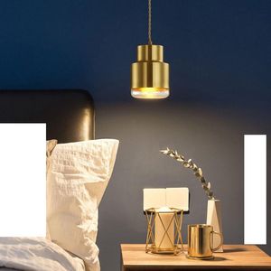 Wholesale chandelier for small dining room for sale - Group buy Pendant Lamps Nordic Bedroom Bedside Lamp Post Modern Light Luxury Dining Room Model Bar Aisle E27 Single Head V Small Chandelier