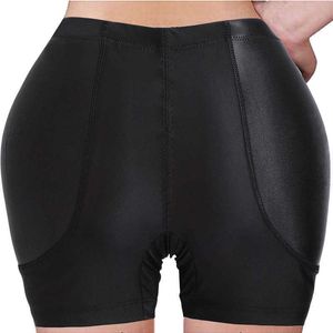Burvogue Butt Lifter Shaper Women Ass Padded Panties Odchudzanie Bielizna Body Shaper Butt Enhancer Sexy Tummy Control Panties 210708