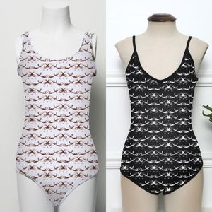 Kobiety bikini stroje kąpielowe czarno-białe kolory kostium kąpielowy beachwear lato strój kąpielowy znaczniki etykiety gotowe do wysyłki