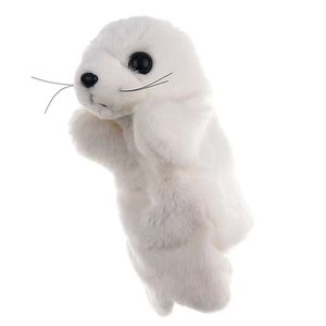 top popular Cute cartoon animal doll children glove hand puppet sea lion plush finger toy finger toy for children 2021 gift L4 2022