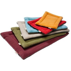 Winter Dog Cat Cushion Pet Mats Mjuk Valp Sova Bed Kennel Varm Tjock Blanket Matress För Små Medium Stora Hundar Bed 210915