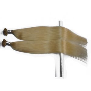 Extensões de cabelo de queratina de alta qualidade cor 60 loiro claro 1g fio 100g 100 remy pré-ligado cabelo humano ponta plana