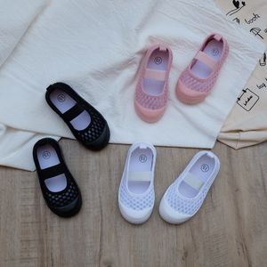Casual Kids Sandals Toddler Shoes Girl Summer Hollow Out Mesh Breathable Shoes Soft Sole Children Baby Girls Shoes 210713
