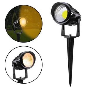 Rasenlampen 12V Outdoor IP65 Aluminiumlegierung Wasserdichte Spike Landschaft Spotlicht LED Garten für Beleuchtung