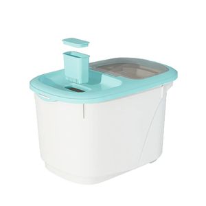 10KG Dispenser Di Cereali In Plastica Scatola Di Immagazzinaggio Cucina Cibo Grano Contenitore Di Riso