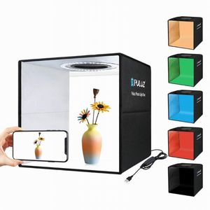 Wholesale studio tent for sale - Group buy Table Lamps USB Folding Pography Lightbox Portable Professionals Po Studio Light Box Mini Shooting Tent With Dimmable LED Ring