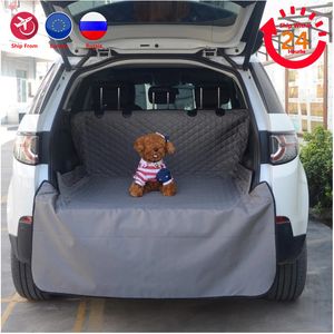 Vattentät Oxford Pet Carriers Dog Car Seat Trunk Mat Cover Collapsible Cats Dogs Protector Carrying Arrangör Tillbehör