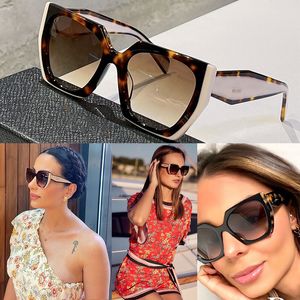 Female P home sunglasses SPR 15WF designer party glasses ladies stage style top high quality fashion cat eye irregular frame size 51-19
