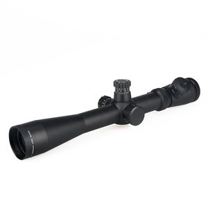 M1 3.5-10X40E Side Focus Rifle Scope - Outdoor Hunting Optics with Illuminated Reticle, Black
