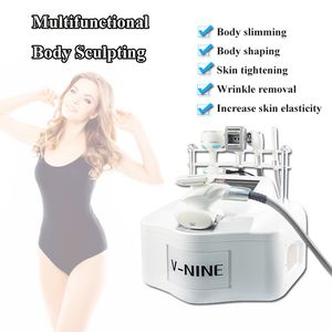 5 in 1 therapy body slimming machine cavitation rf vacuum roller massage for spa use