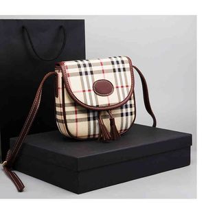 Flapka na ramię Plaid Digner Torebki Casual Crossbody Torba Luksusowe Ladys Torby