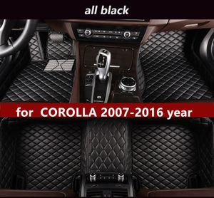 Adatto per Toyota Corolla 2007-2016Year personalizzato antiscivolo per pavimenti non tossici