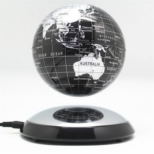 6 Inch Creative Magnetic Levitation Floating Globe World Map the Desktop Decor Christmas Company anniversary gift 211105