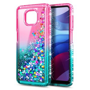 Liquid Quicksand Glitter Phone Cases For Moto G Power 2021 The Minimum Order Quantity Each Model Color 50 PCS