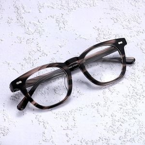 Модные солнцезащитные очки кадры классические винтажные круглые очки рама ацетат Япония очки для ближайших высококачественных очков