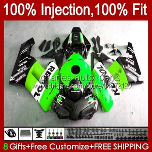 Honda CBR 1000 CBR1000 RR CC 04-05 CBR 1000RR 1000CC CBR1000RR Repsol Green 04 05 Bodywork CBR-1000 2004 2005注入型フェアリングキット