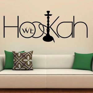 ウォールステッカーHookah Decal Relaxアラビアのステッカーホームインテリアの装飾デザインアート壁画のための壁画C606