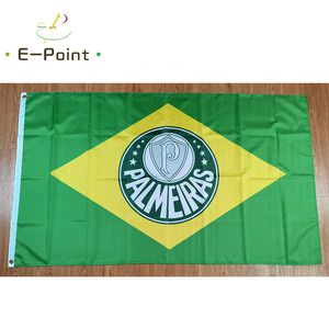 Флаг Бразилии Sociedade Esportiva Palmeiras FC 3*5 футов (90 см * 150 см) флаги из полиэстера украшение баннера летающий домашний сад флагг праздничные подарки