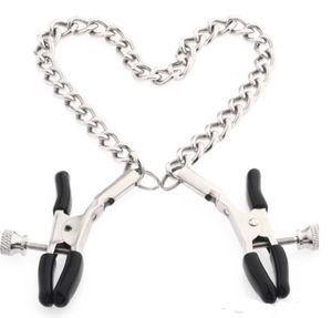 Metal Bondage Nipple Clamps Chain Nipple Clips Labia Slave Women Toys Sex Games Sexual Game