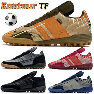 Wholesale Kontuur X Craig Green TF men soccer cleats football Shoes triple black red brown silver grey blue olive luxury designer boots sneakers trainers