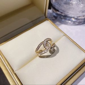 Designer Ring Mens Band Ringen Luxe Sieraden Dames Titanium Staallegering Vergulde Craft Gold Silver Rose Never Fade Notallergische Diamond Ring