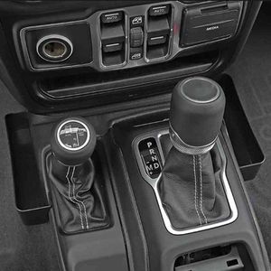 Car Central Control Storage Box Gear Shift Schowek Bins Auto Gear Shift Storage Bin Organizer dla -2021 Wrangler JL