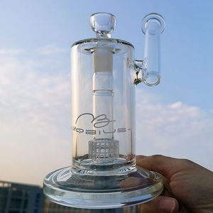 Rensa Mobius Hookahs Sidecar Glas Bongs Stereo Matrix Perc Drum Percolator Vattenrör 18mm Joint Tjockolja DAB-riggar