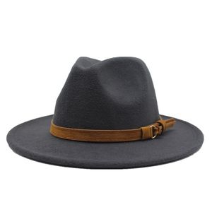 Panamá Cap Hat Formal Hat Jazz Senti Fedora Hats Homens Mulheres Senhoras Moda Brim Caps Man Mulher Trilby Chapeau Inverno Christmas Gift Novo