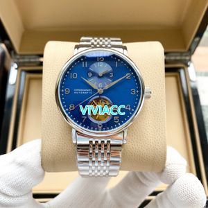 Top Classic Brand Мужские Автоматические Турбийон Механические Часы Мультифункциональные Цифровые наручные часы Геометрические Дизайн Часы 41 мм