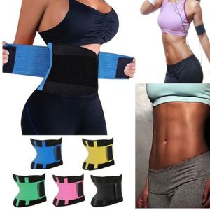 Colorful Women Waist Body Shaper Slimming Pink Blue Shapers Belt Girdles Firm Control Trainer Plus size S-3XL Shapewear Weight loss Slimmings Product