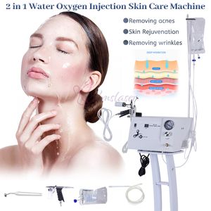 Portable Oxygen Spray Water Injection Jet Peel Beauty Machine Blackhead Clean Skin Rejuvenation Face Care Equipment