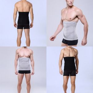 Partihandel-1PCS Band Män Slimming Body Shaper Belly Waist Abdomen Belt Shapewear Tops Mens Midja Trainer Kompression Underkläder Strem 67 W2