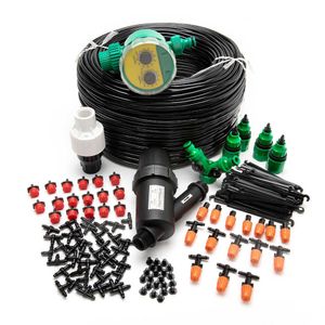 Micro Drip Irrigation System Garden Watering System Adjustable Drippers 5M-50M DIY Kit Irrigation System 210610